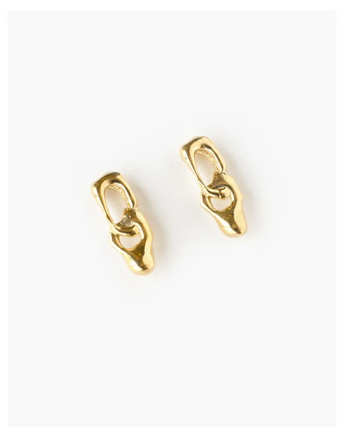 Women Merewif Joan Studs Gold Madewell Earrings