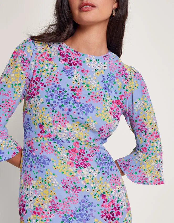 Women Micola Ditsy Tea Dress Blue Monsoon Dresses
