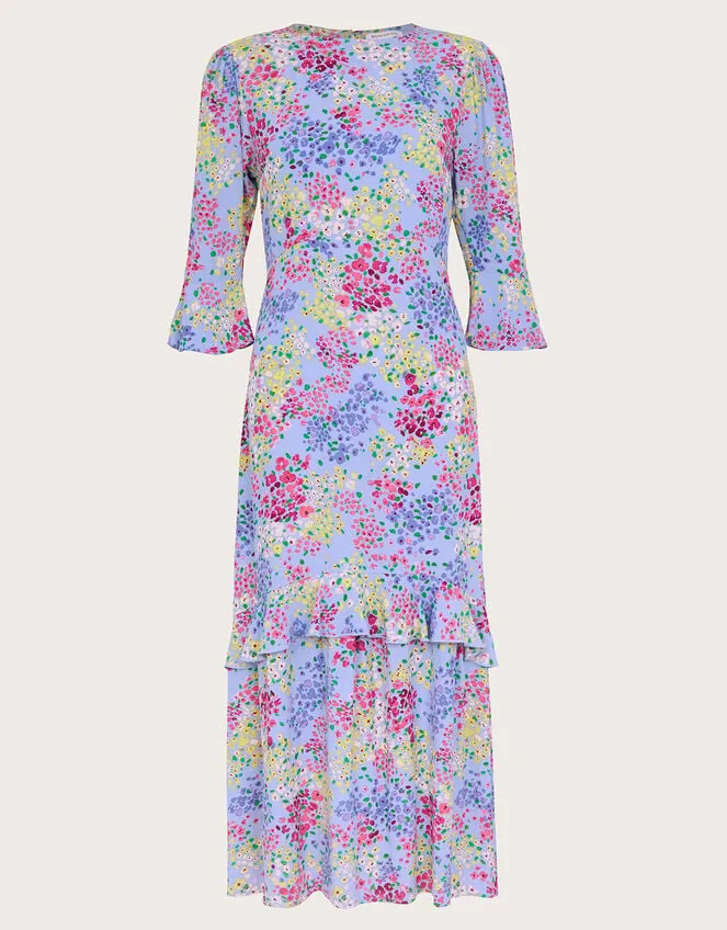 Women Micola Ditsy Tea Dress Blue Monsoon Dresses