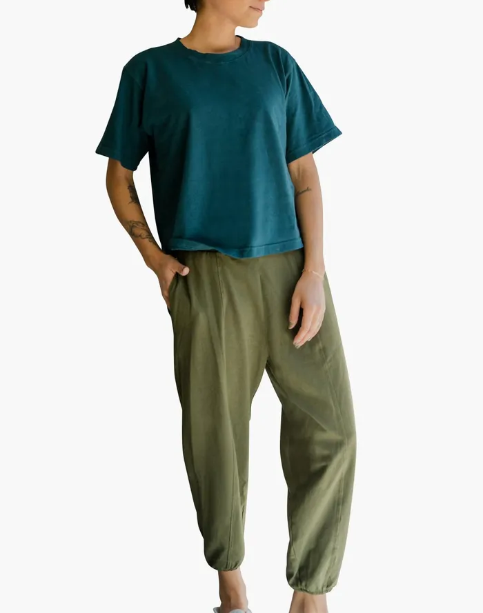 Women Mien Day Lantern Pant Green Madewell Pants