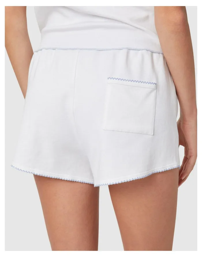 Women Morgan Lane TATE SHORT CHALK White Madewell Pajamas