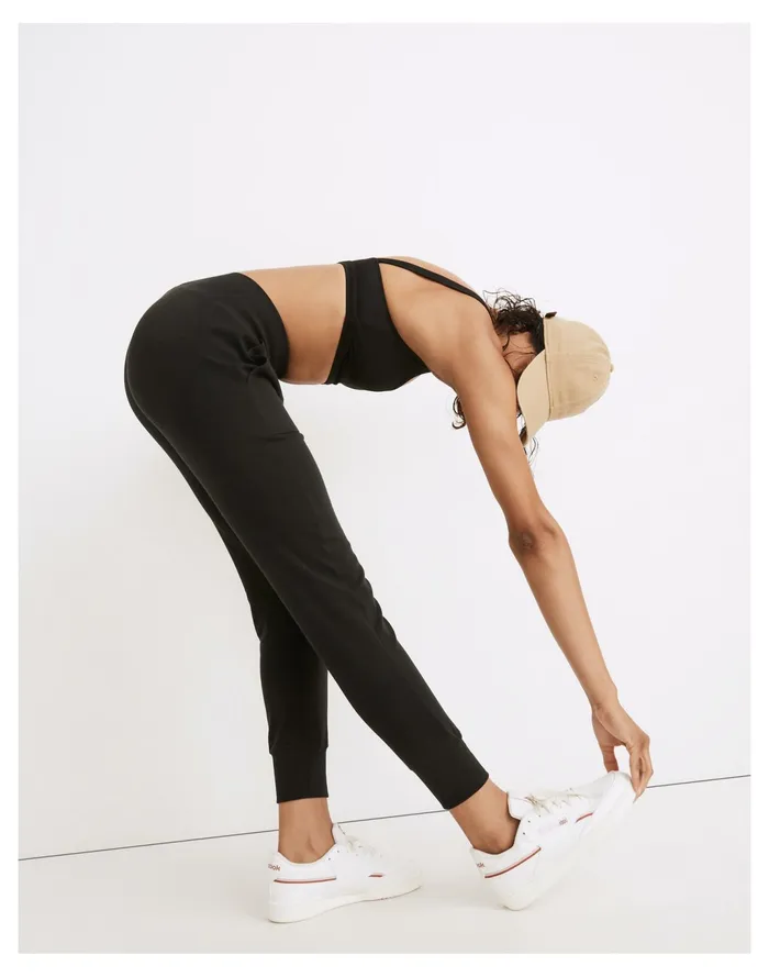 Women MWL Breeze Skinny Joggers True Black Madewell Pajamas Women MWL Breeze Skinny Joggers True Black Madewell Pajamas