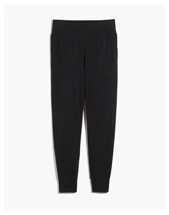 Women MWL Breeze Skinny Joggers True Black Madewell Pajamas Women MWL Breeze Skinny Joggers True Black Madewell Pajamas