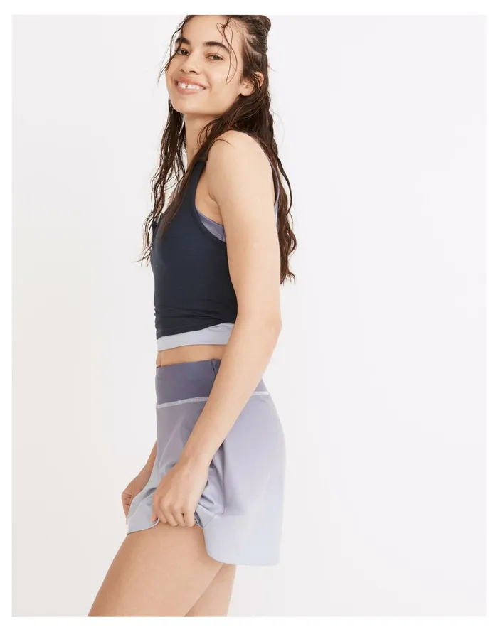 Women MWL Flex Fitness Skirt In Ombr Print Dusty Orchid Madewell Activewear Women MWL Flex Fitness Skirt In Ombr Print Dusty Orchid Madewell Activewear