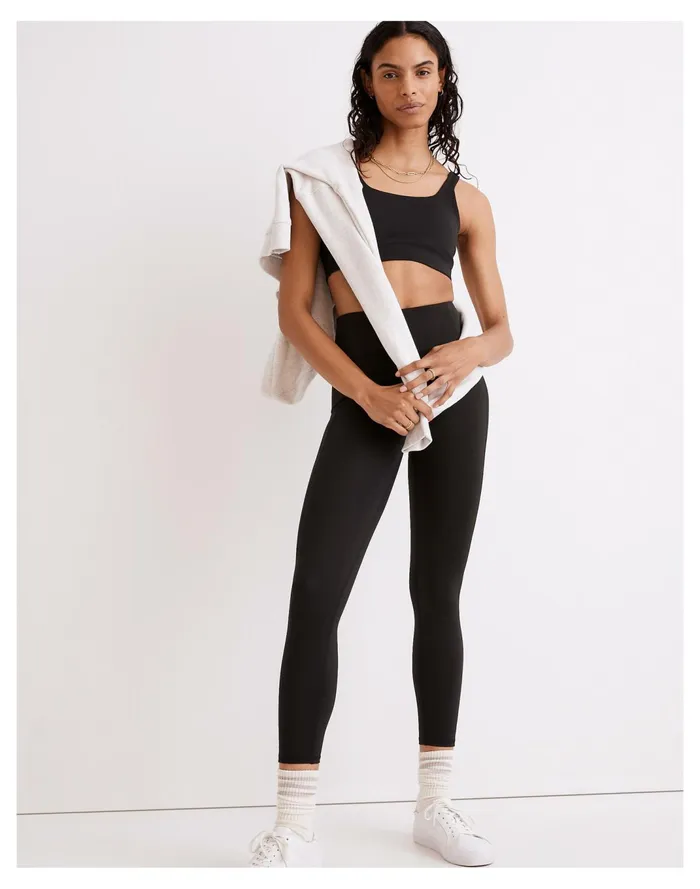 Women MWL Flex High Rise 25034 Leggings True Black Madewell Activewear