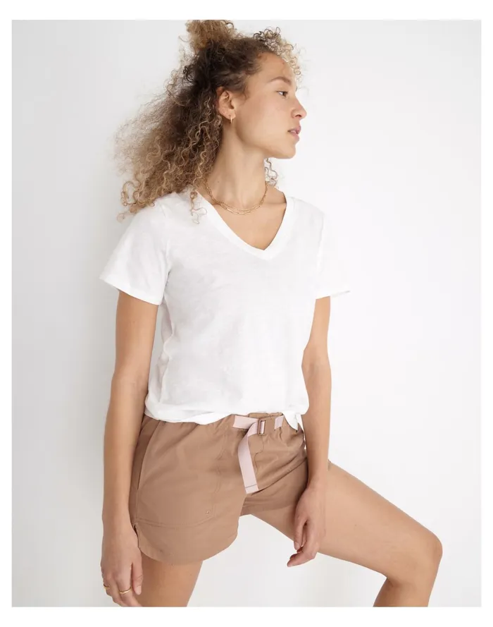 Women MWL Hiking Shorts Faded Earth Madewell Activewear Women MWL Hiking Shorts Faded Earth Madewell Activewear