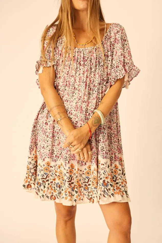 Women Natalie Martin Coverups Marina Dress Petite Fleur Rose