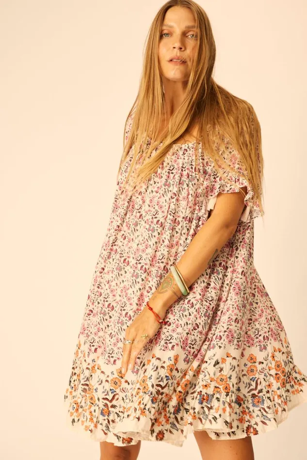 Women Natalie Martin Coverups Marina Dress Petite Fleur Rose