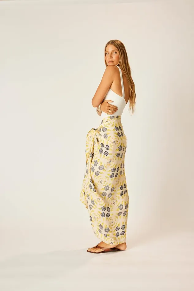 Women Natalie Martin Coverups Sarong Prairie Indigo