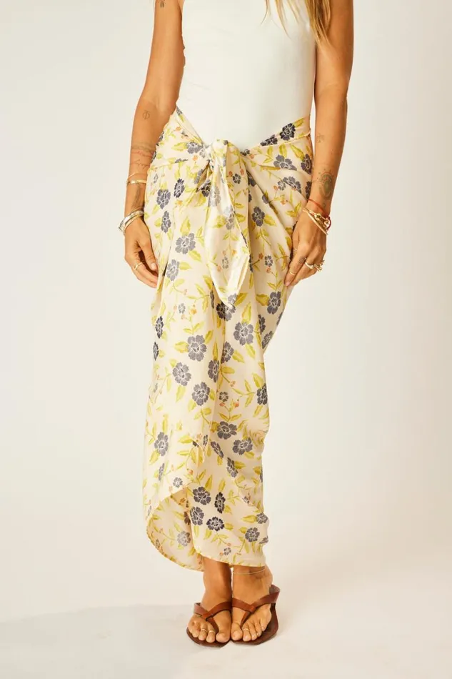 Women Natalie Martin Coverups Sarong Prairie Indigo