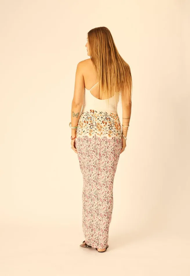 Women Natalie Martin Coverups SarongScarf Petite Fleur Rose