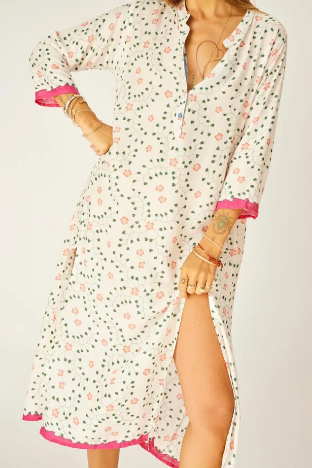 Women Natalie Martin Dresses Isobel Dress Pinwheel Cotton