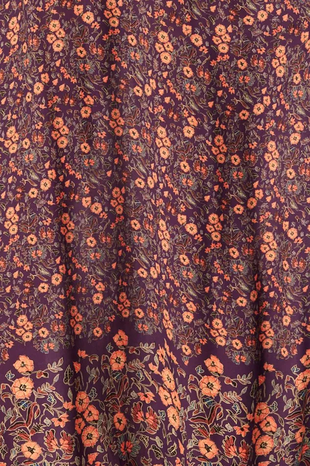 Women Natalie Martin Dresses Jasmine Maxi Petite Fleur Aubergine