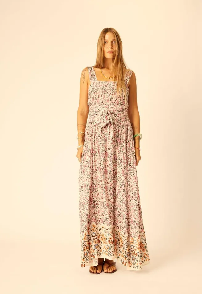 Women Natalie Martin Dresses Jasmine Maxi Petite Fleur Aubergine