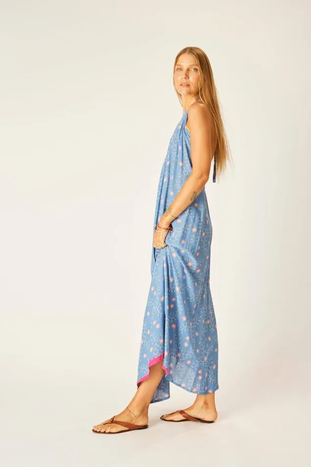 Women Natalie Martin Dresses Lola Dress Pinwheel Denim
