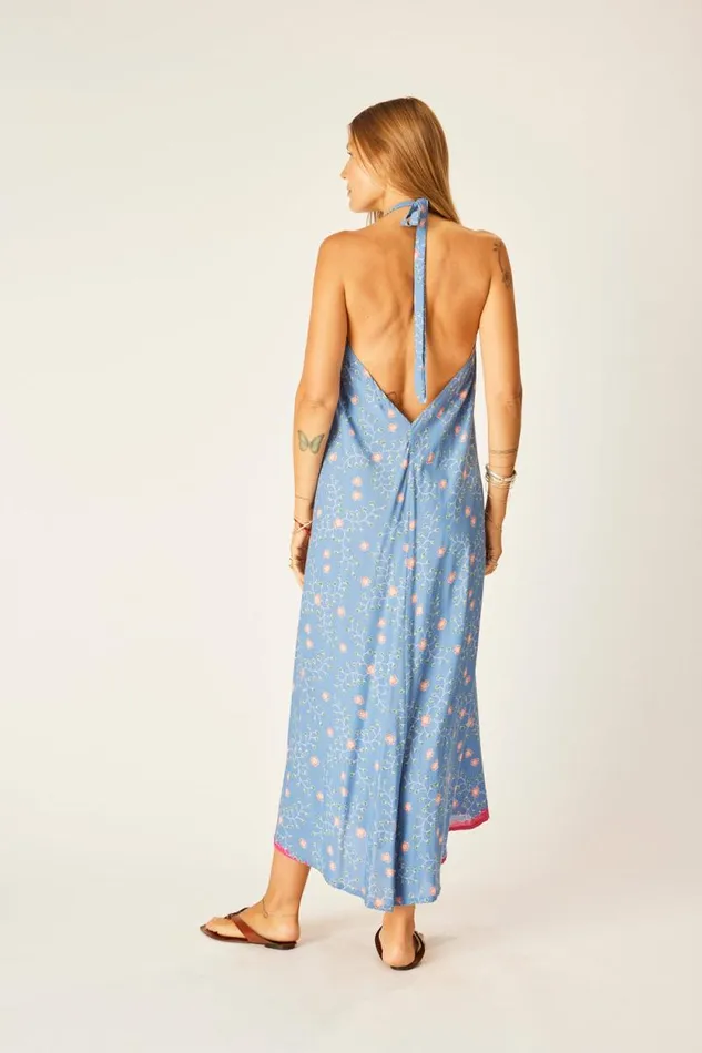 Women Natalie Martin Dresses Lola Dress Pinwheel Denim
