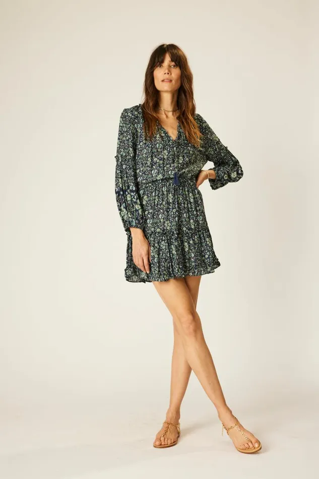 Women Natalie Martin Dresses Maggie Dress Petite Fleur Marine