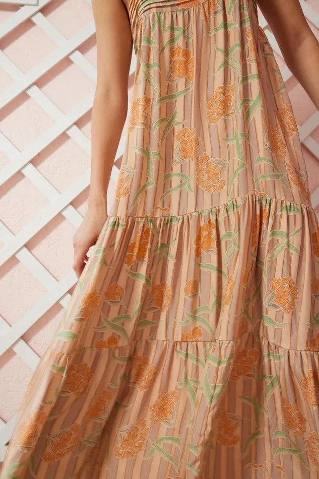 Women Natalie Martin Dresses Melanie Dress Chamomile Apricot