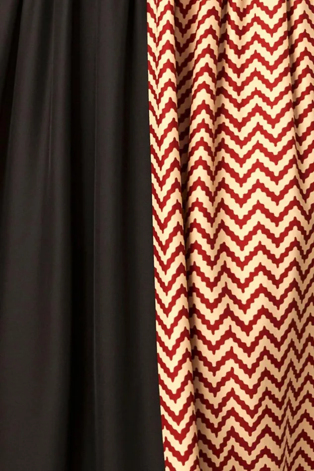 Women Natalie Martin Dresses Sammie Maxi Block Zigzag Noire