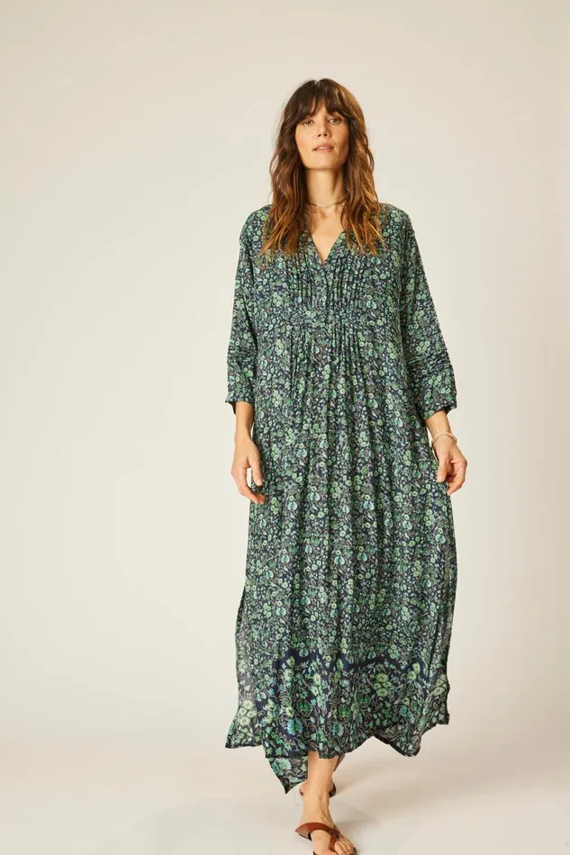 Women Natalie Martin Dresses Sammie Maxi Petite Fleur Marine