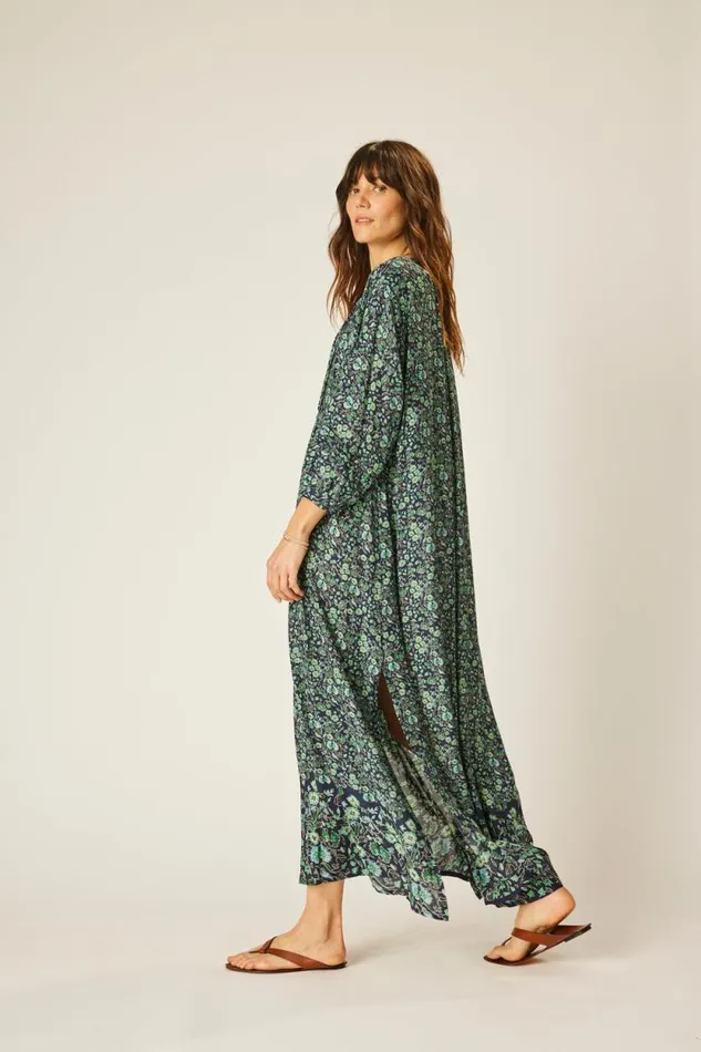 Women Natalie Martin Dresses Sammie Maxi Petite Fleur Marine