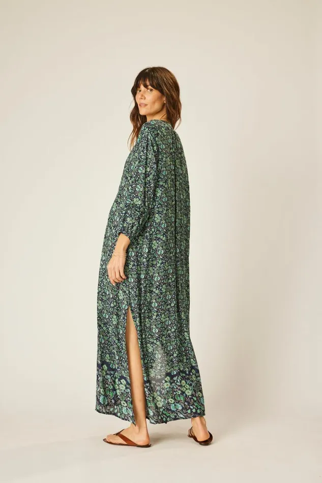 Women Natalie Martin Dresses Sammie Maxi Petite Fleur Marine
