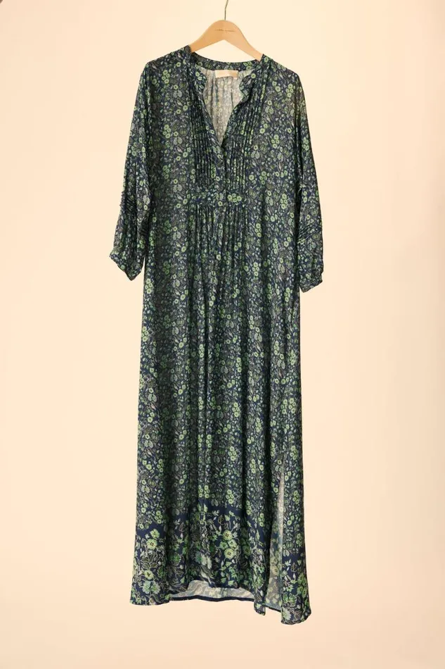 Women Natalie Martin Dresses Sammie Maxi Petite Fleur Marine