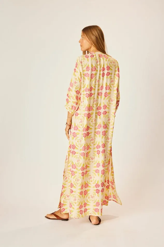Women Natalie Martin Dresses Sammie Maxi Prairie Dusty Crimson