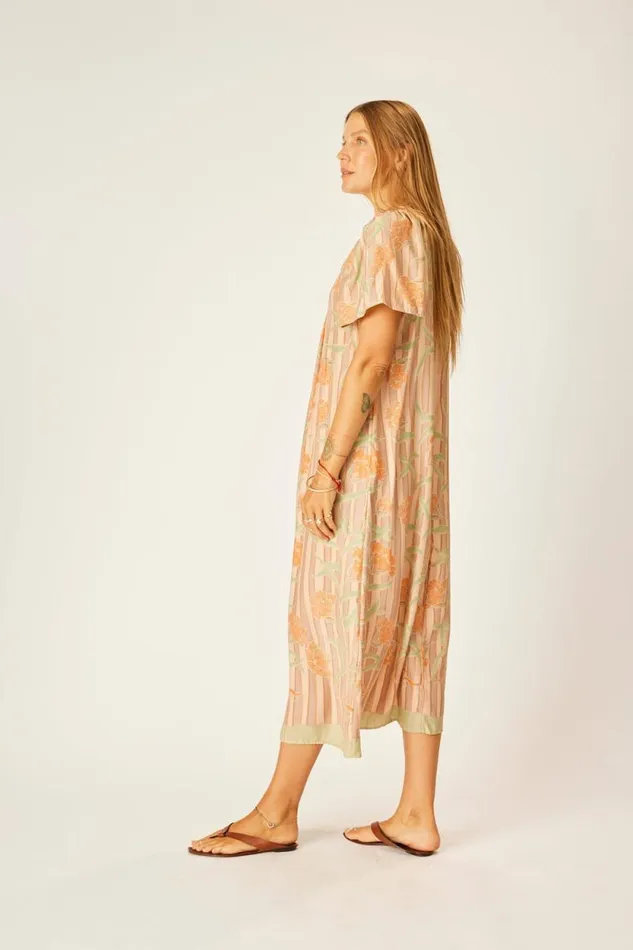 Women Natalie Martin Dresses Sienna Dress Chamomile Apricot
