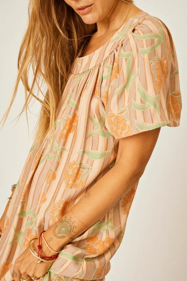 Women Natalie Martin Dresses Sienna Dress Chamomile Apricot