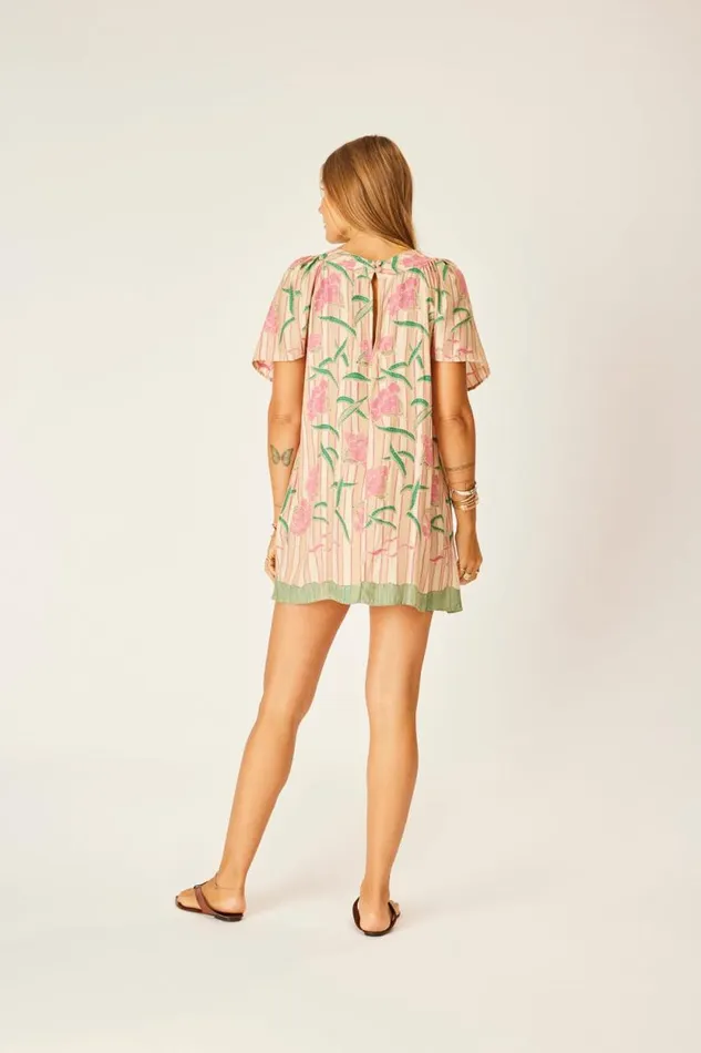 Women Natalie Martin Dresses Sienna Mini Dress Chamomile Rose