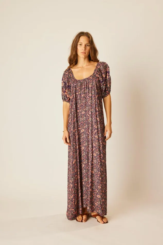 Women Natalie Martin Dresses Vivi Dress Petite Fleur Aubergine