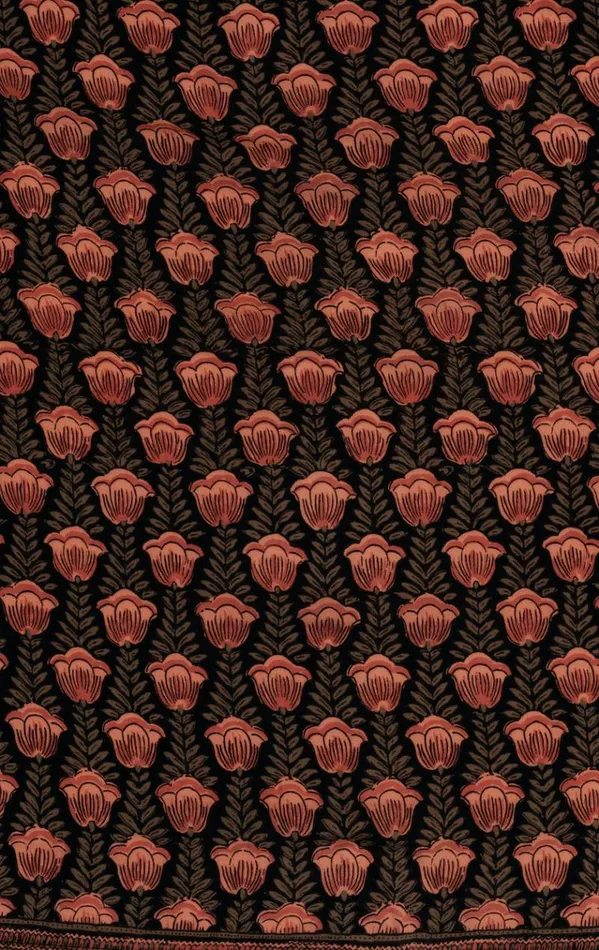 Women Natalie Martin Short Sash Belt Tulip Print Venetian Red