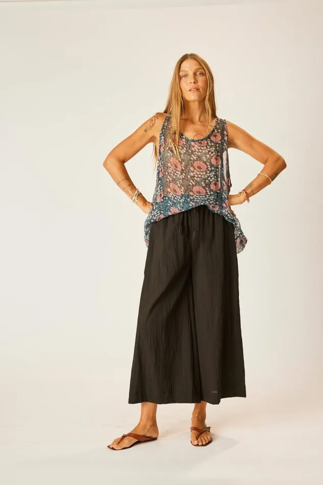 Women Natalie Martin Tops Ariana Tank Feather Chiffon