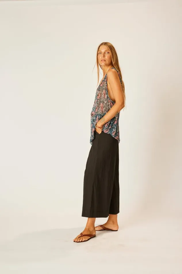 Women Natalie Martin Tops Ariana Tank Feather Chiffon