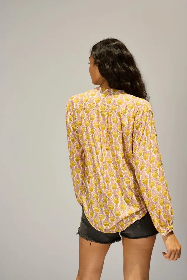 Women Natalie Martin Tops Leslie Shirt Tulip Bahamas Pink