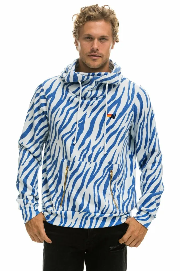 Women NINJA PULLOVER HOODIE 8211 BLUE TIGER Aviator Nation Hoodies Women NINJA PULLOVER HOODIE 8211 BLUE TIGER Aviator Nation Hoodies