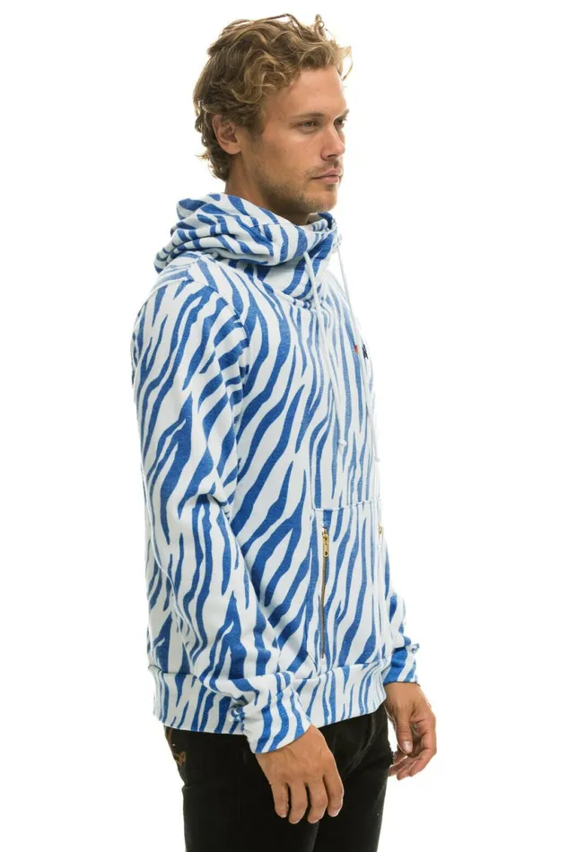 Women NINJA PULLOVER HOODIE 8211 BLUE TIGER Aviator Nation Hoodies Women NINJA PULLOVER HOODIE 8211 BLUE TIGER Aviator Nation Hoodies
