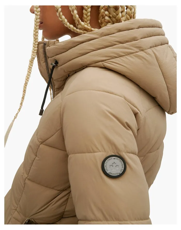 Women Noize GRACIE Short Length Puffer Sand Madewell Jackets Women Noize GRACIE Short Length Puffer Sand Madewell Jackets
