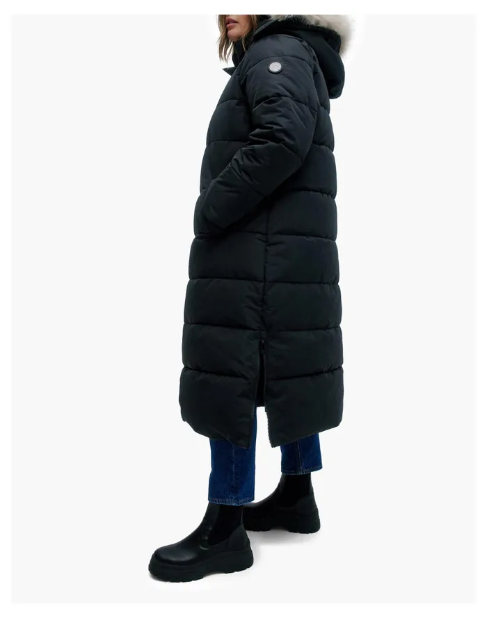 Women Noize WINTER Long Length Heavyweight Parka Black Madewell Jackets Women Noize WINTER Long Length Heavyweight Parka Black Madewell Jackets