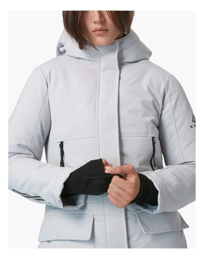 Women Norden Tova Parka Coat Pale Cloud Madewell Jackets Women Norden Tova Parka Coat Pale Cloud Madewell Jackets