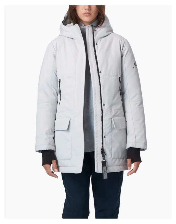 Women Norden Tova Parka Coat Pale Cloud Madewell Jackets Women Norden Tova Parka Coat Pale Cloud Madewell Jackets