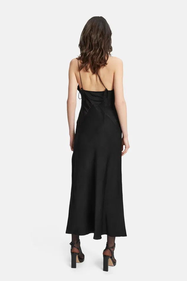 Women Occasion Dresses Bardot Lamont Slip Dress In Black Black Women Occasion Dresses Bardot Lamont Slip Dress In Black Black