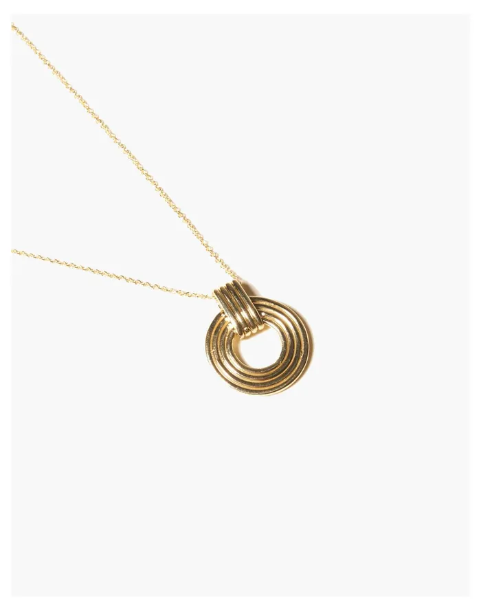 Women Odette Helios Necklace Brass Madewell Necklaces