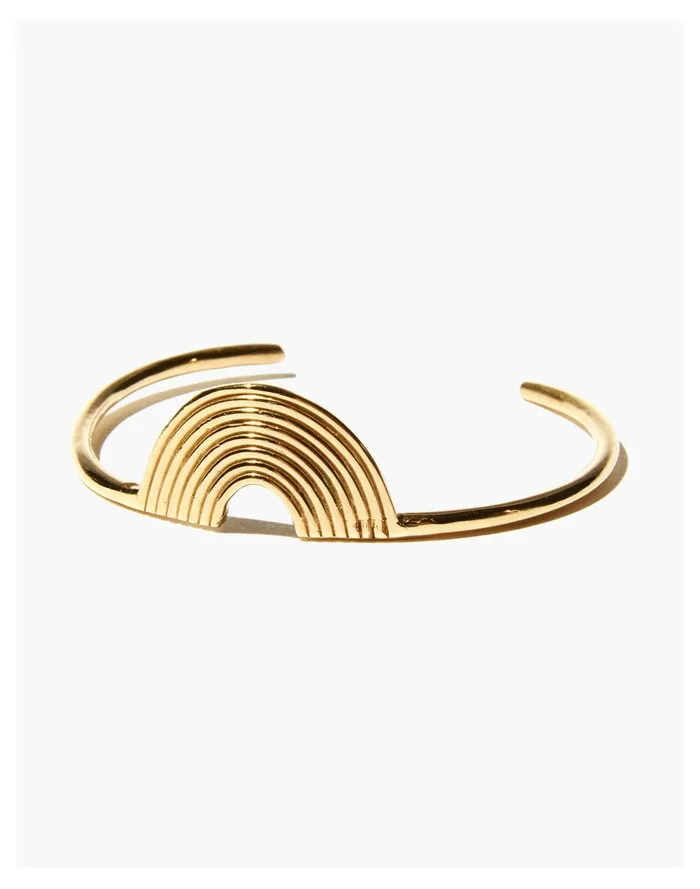 Women Odette New York Aalto Cuff Bracelet Gold Madewell Bracelets