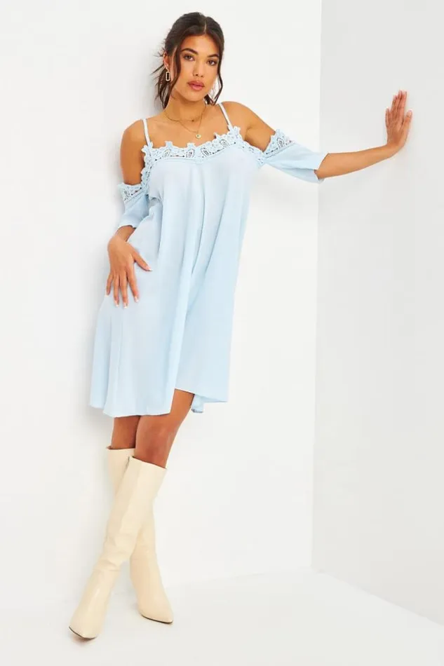 Women OffTheShoulder Loose Dress Brentiny Paris Ceremonial Outfits