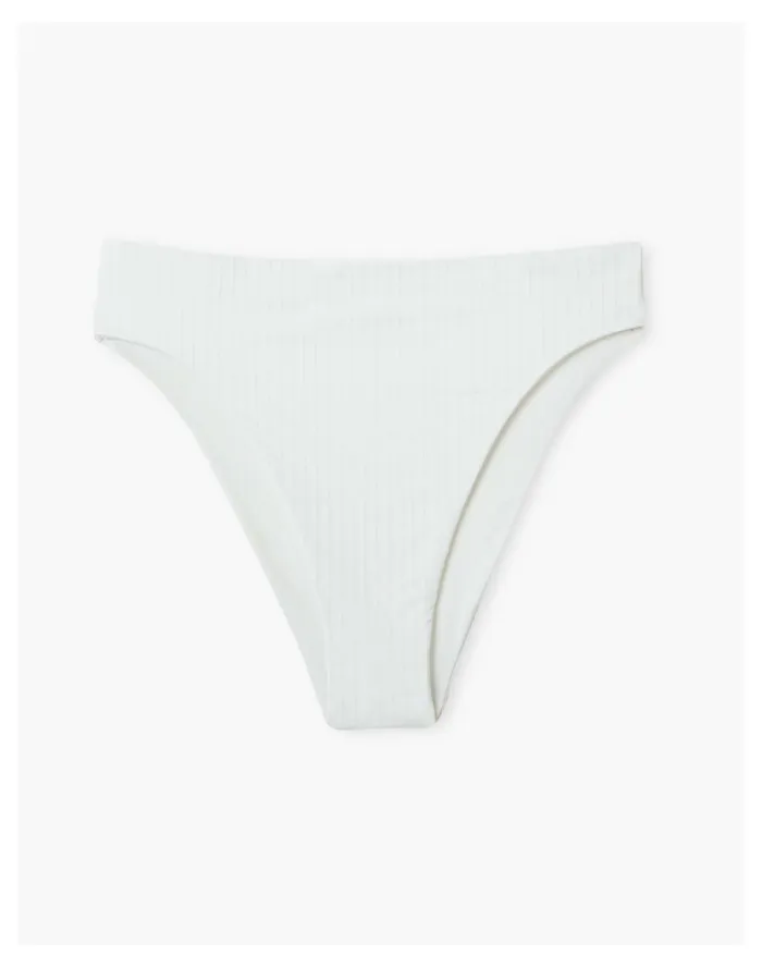 Women OOKIOH Dead Sea Bikini Bottom White Madewell Swim