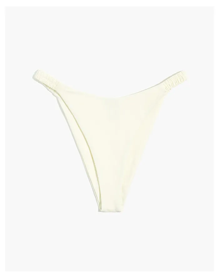 Women Palm Farrow Bikini Bottom Ivory Madewell Swim Women Palm Farrow Bikini Bottom Ivory Madewell Swim