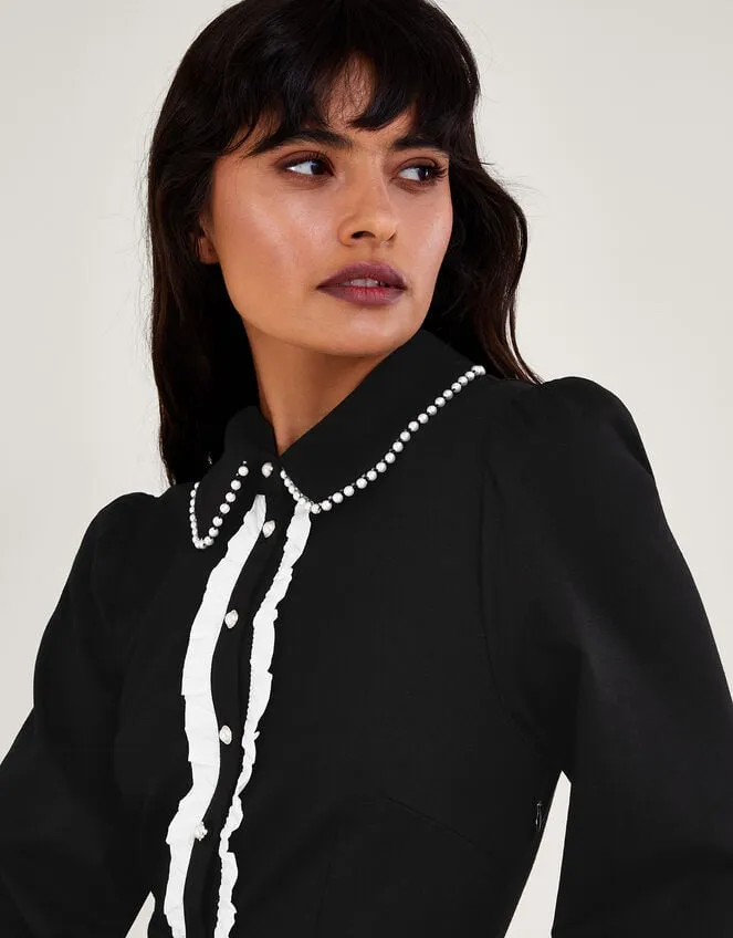 Women Paloma Ponte Dress Black Monsoon Dresses