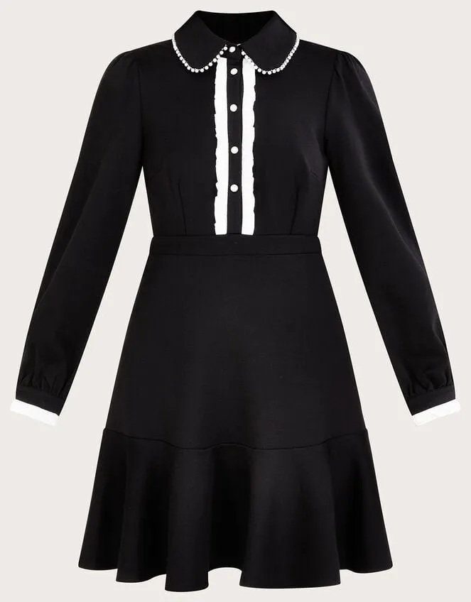 Women Paloma Ponte Dress Black Monsoon Dresses